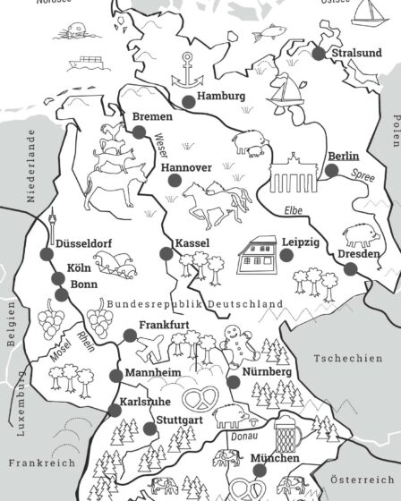 Leben und Wohnen - Deutschlandkarte