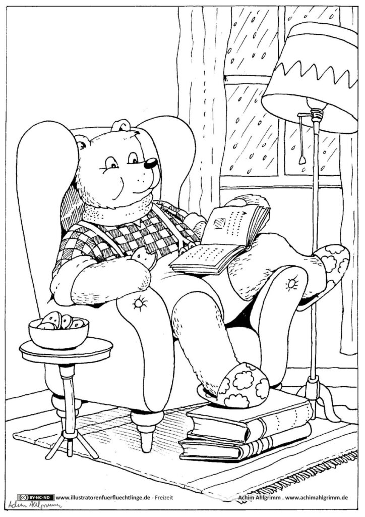 Durch das Jahr - Lesen Bär