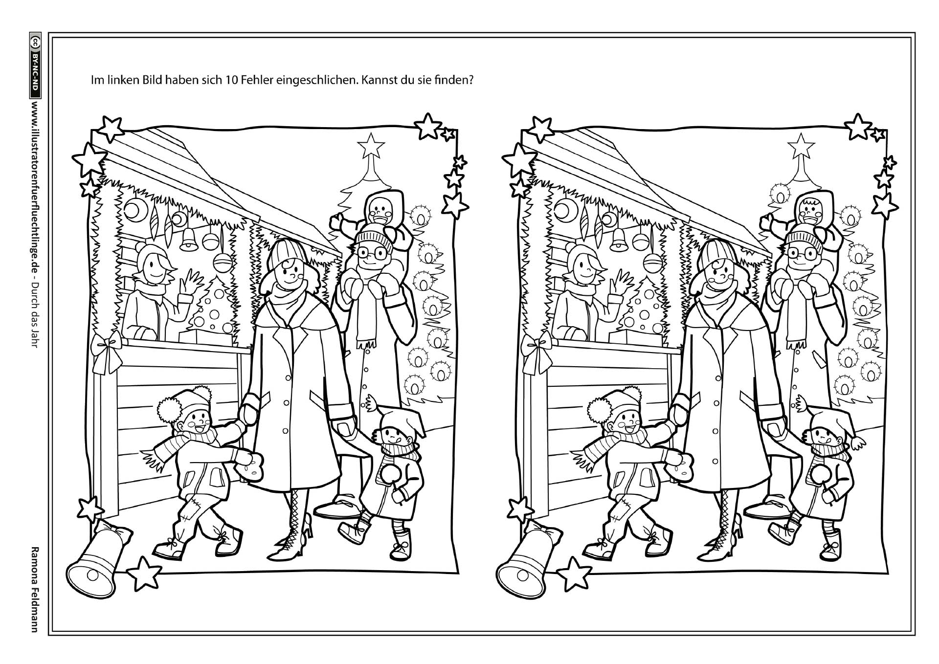 Durch das Jahr - Weihnachten Fehlerbild