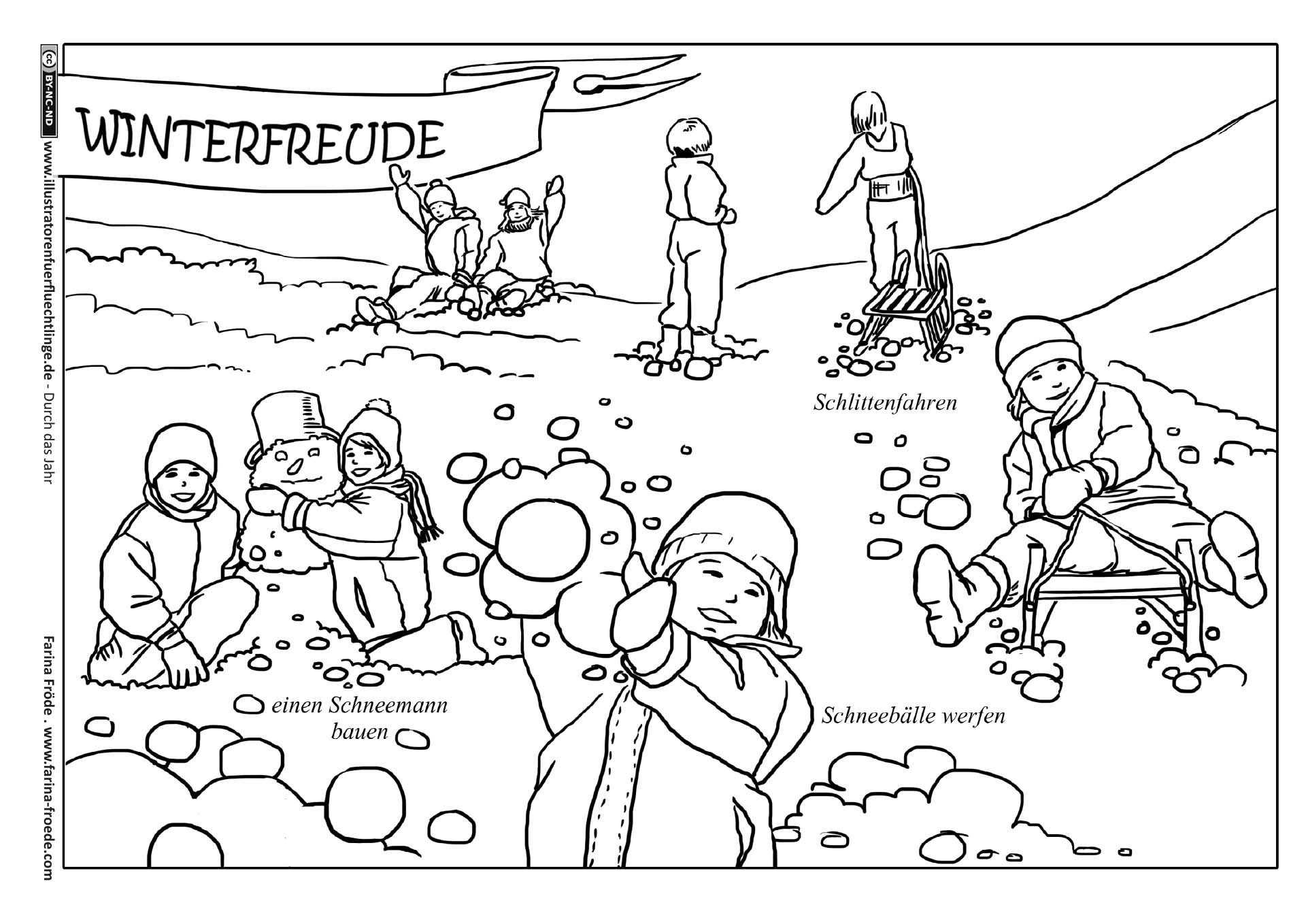 Durch das Jahr - Winter Winterfreude