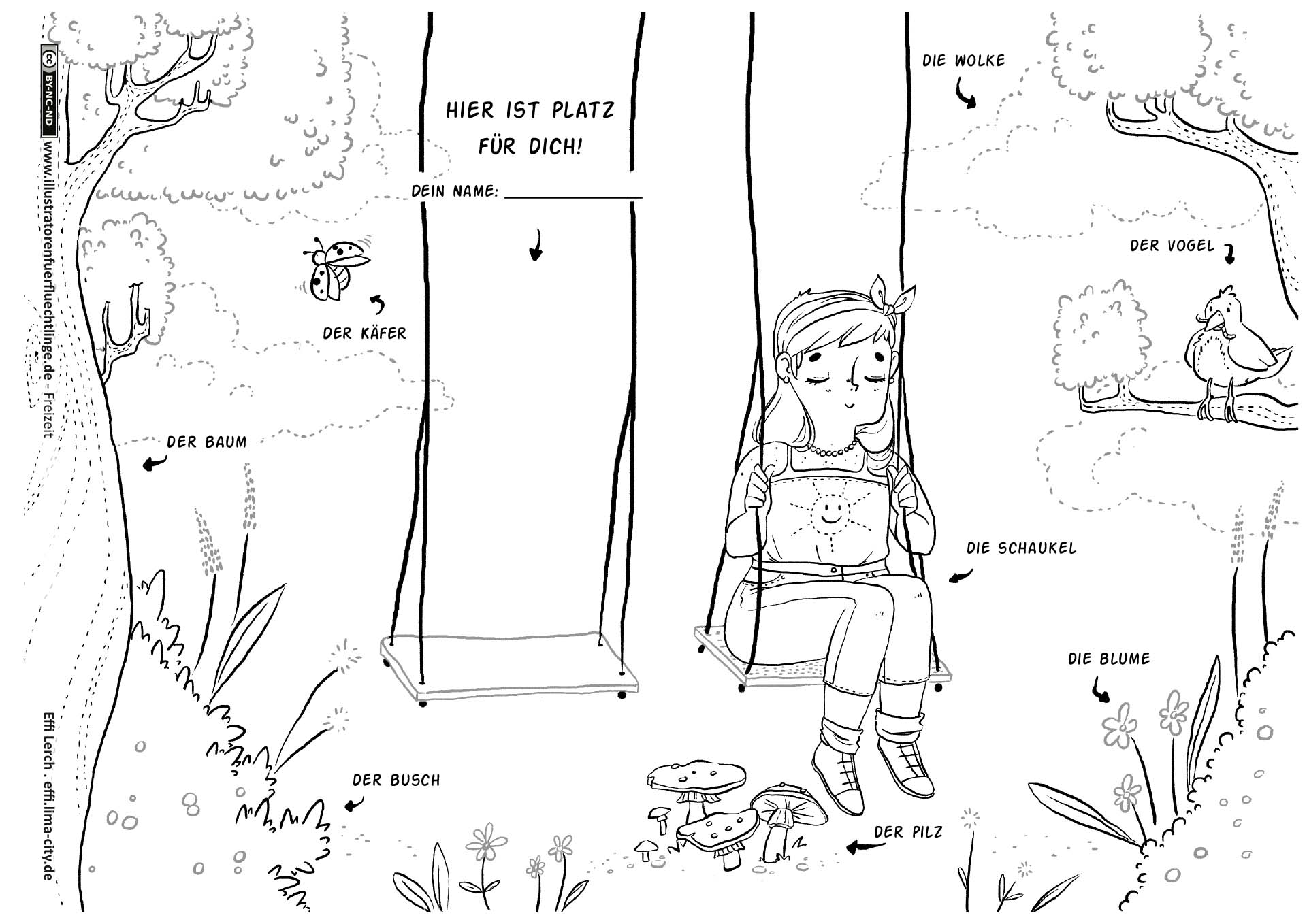 Freizeit - Schaukeln