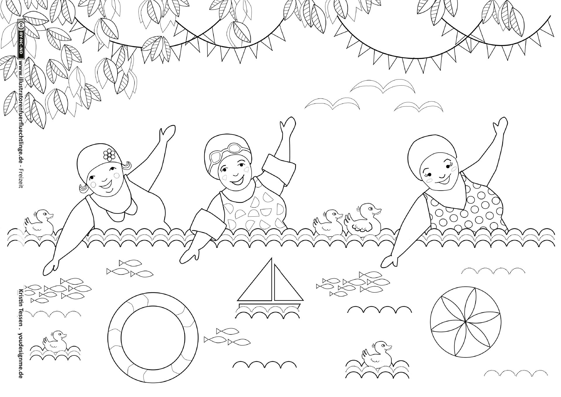 Freizeit - Schwimmen