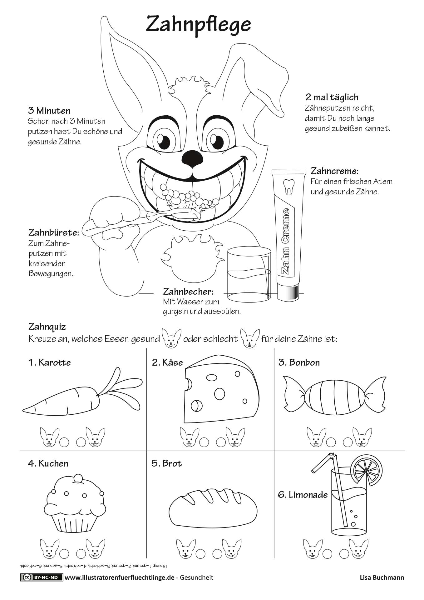 Gesundheit - Zähne Zahnpflege Zahngesundheit