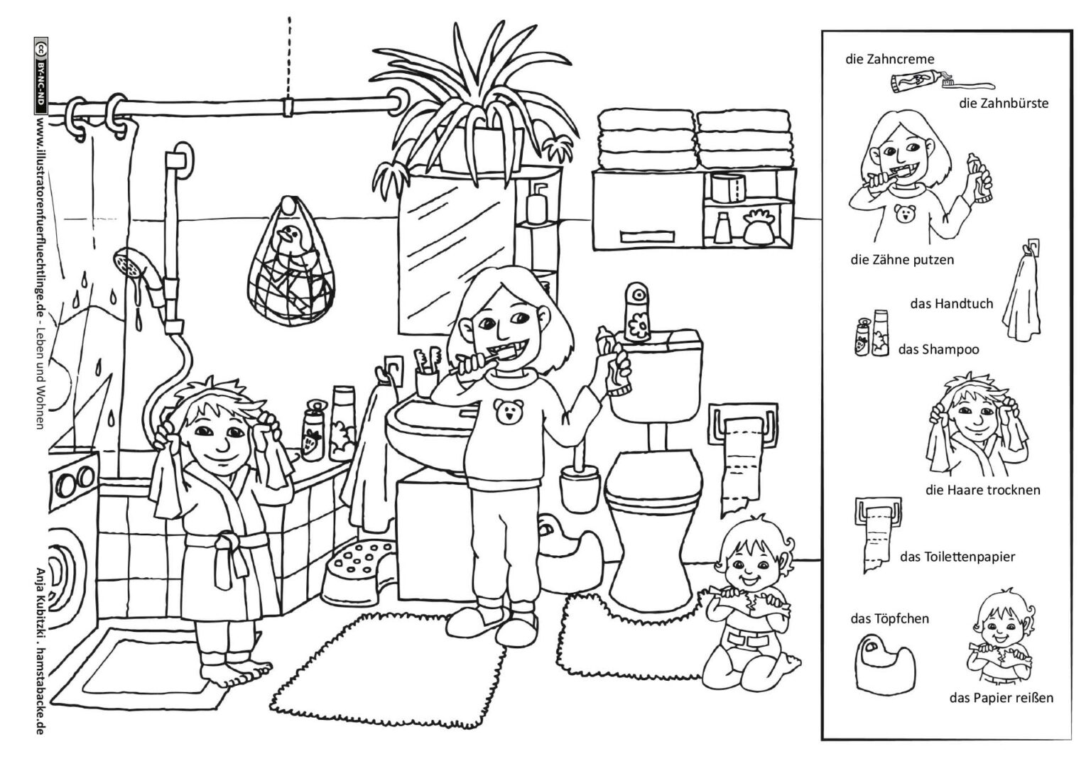 Leben Und Wohnen Badezimmer Duschen Z hneputzen Illustratoren F r leben-und-wohnen-badezimmer-duschen-z-hneputzen-illustratoren-f-r