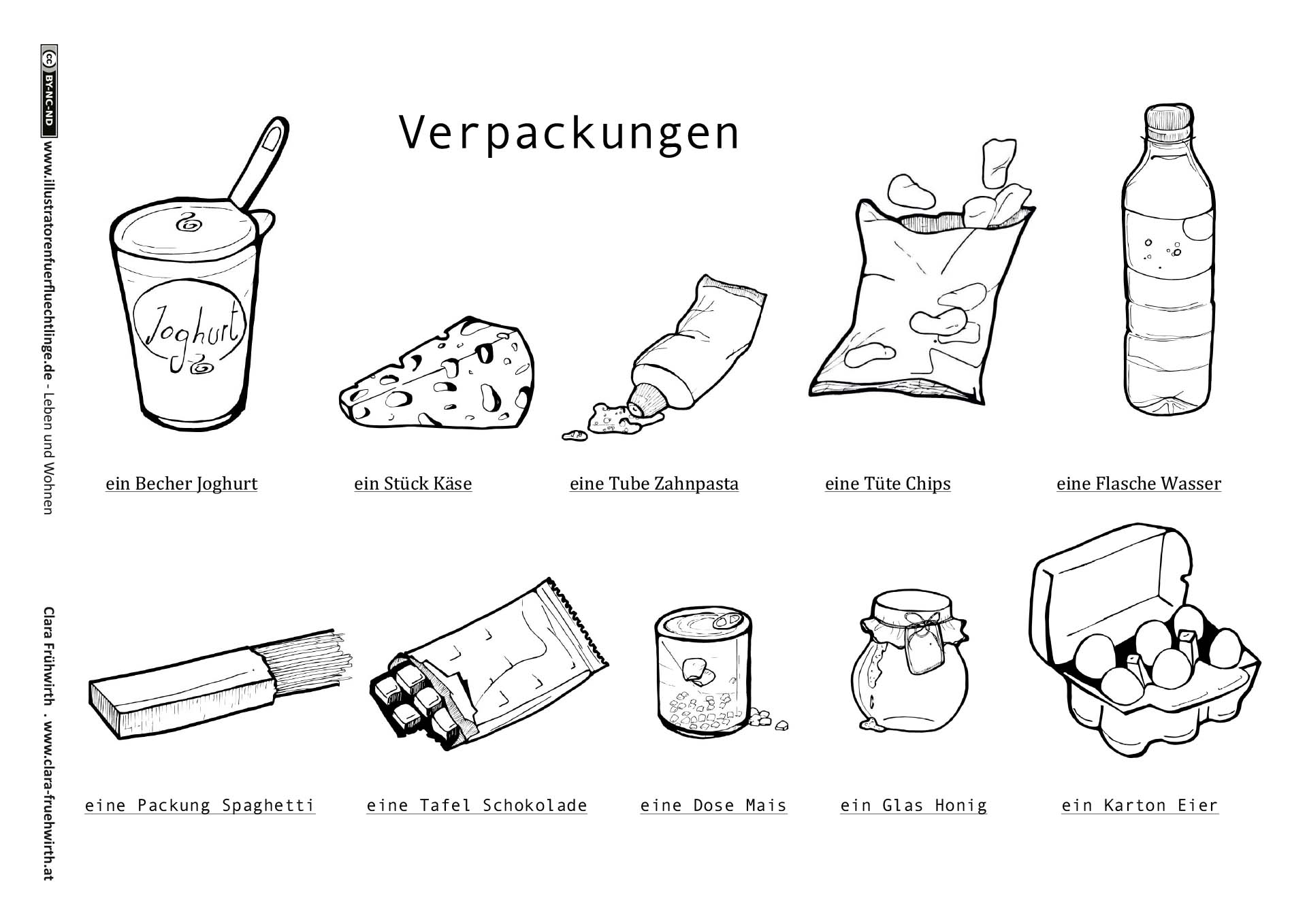 Leben und Wohnen - Verpackungen