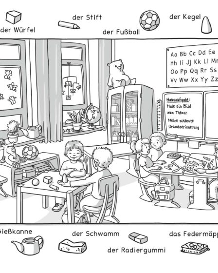 Schule und KiTa - Klassenzimmer