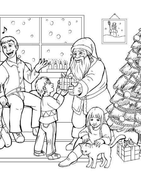 Durch das Jahr - Weihnachten in der Familie Weihnachtsmann von Janina Robben