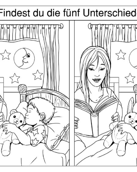 Leben und Wohnen - Vorlesen Schlafen Fehlerbild von Janina Robben